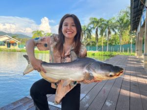 Catch And Release At Hulu Langat Fishing Resort, Malaysia
