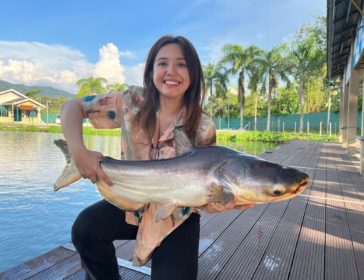 Catch And Release At Hulu Langat Fishing Resort, Malaysia
