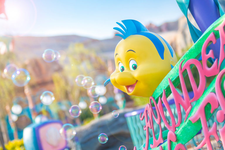 Disneysea Theme Park In Tokyo Japan