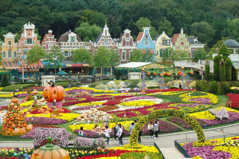 Everland Theme Park In Korea