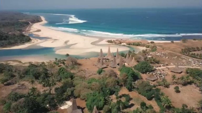 Sumba Island Aerial View Domestic Indonesia Travel