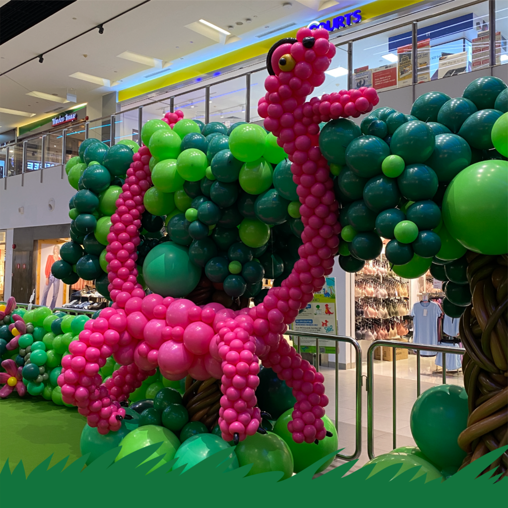 DinoWorld Balloon Exhibition At Nex In Singapore