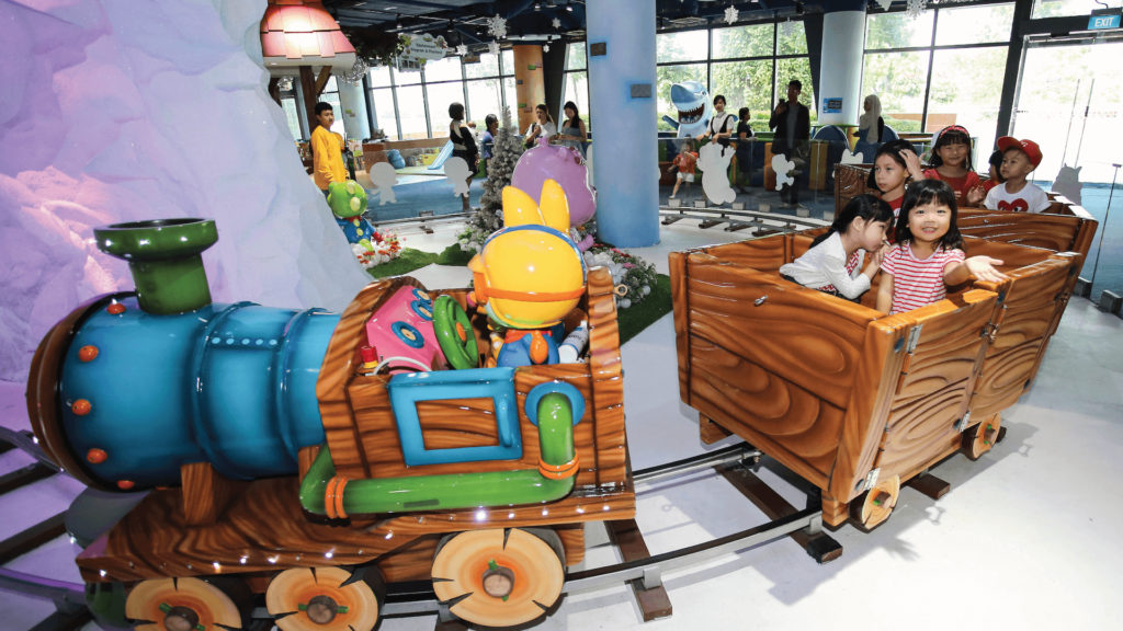 Malls With Train Rides For Kids