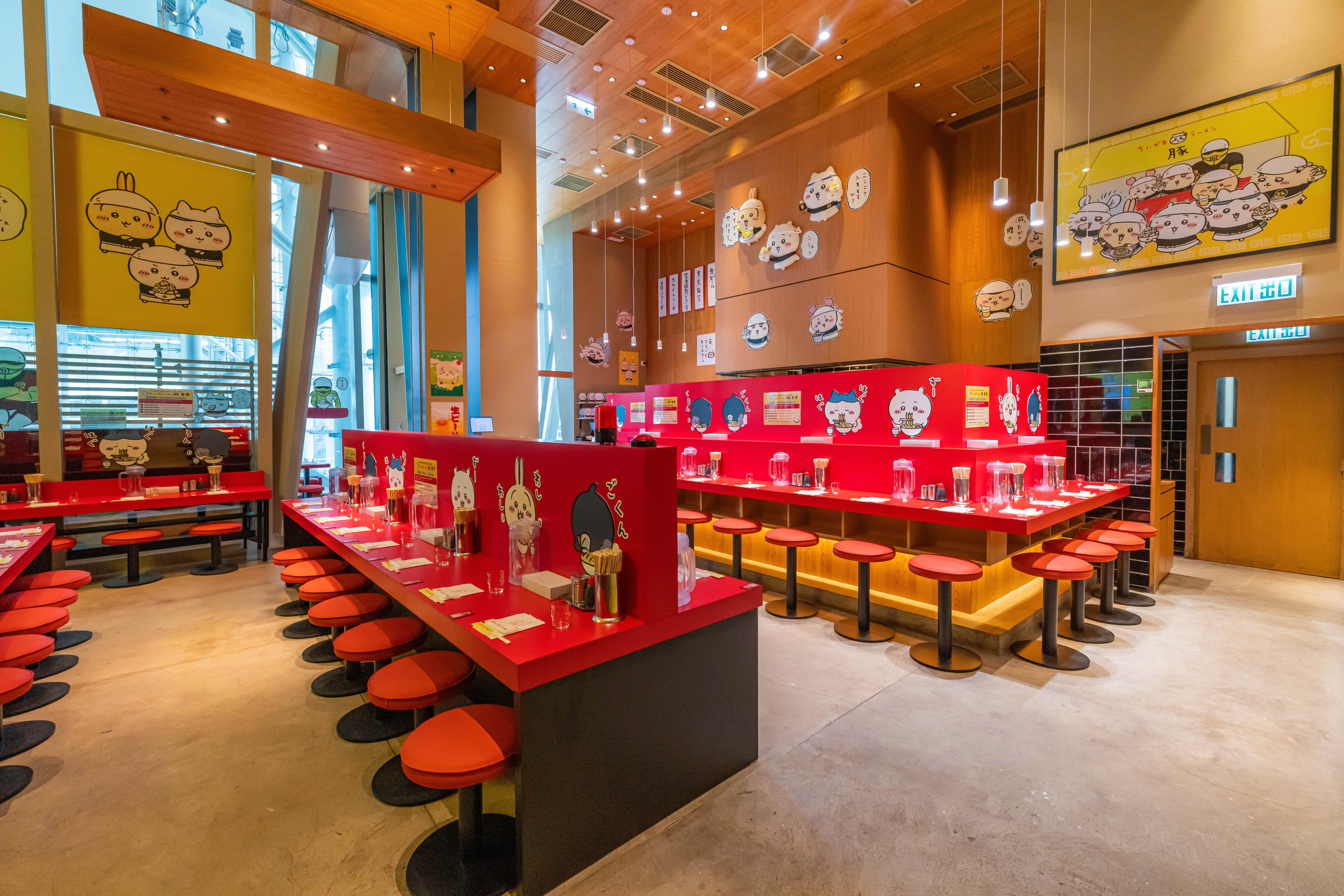 chiikawa ramen buta mong kok hong kong